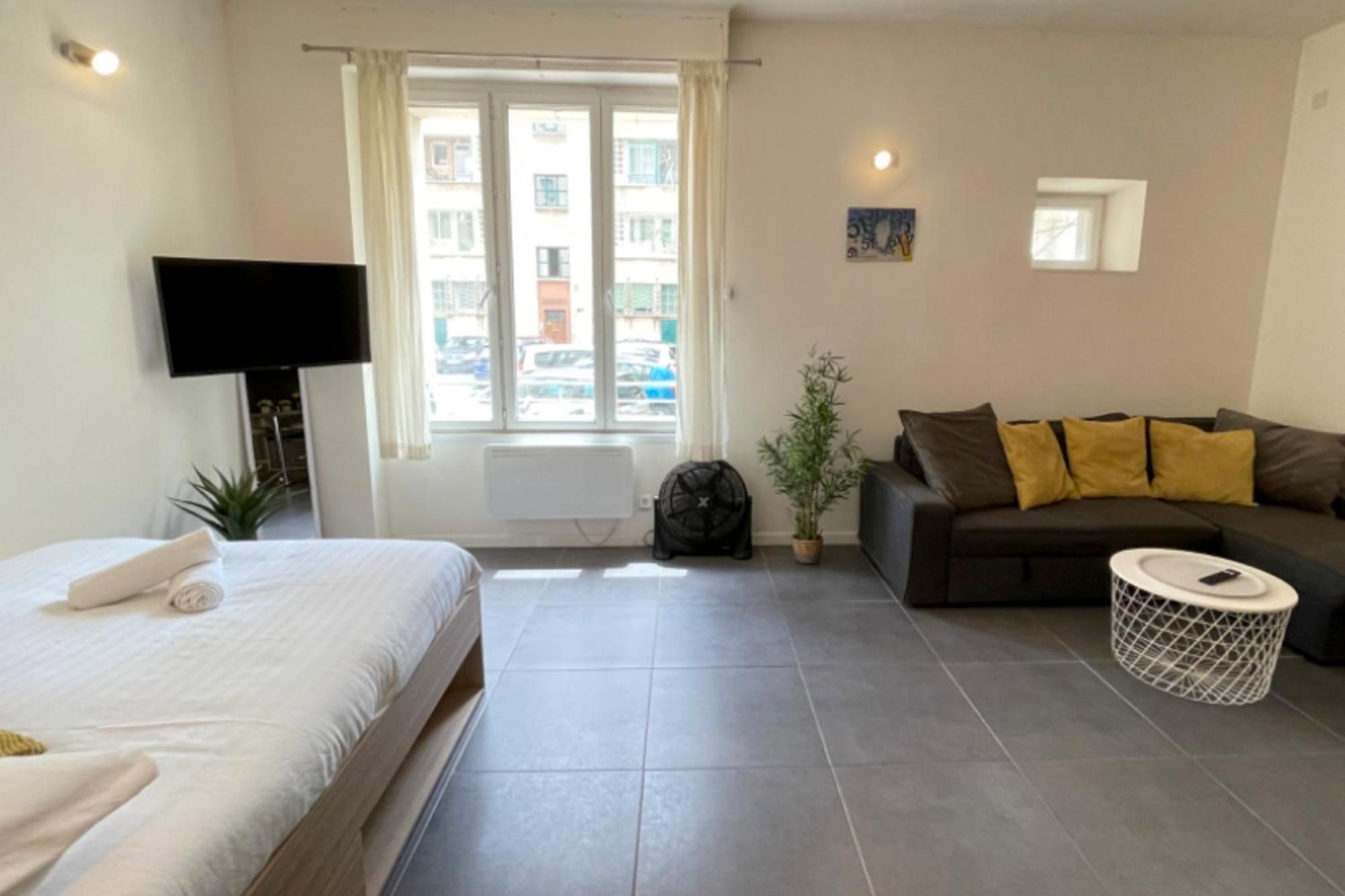 Ferienwohnung Entre Le Vieux Port Et Le Panier Marseilles Exterior foto