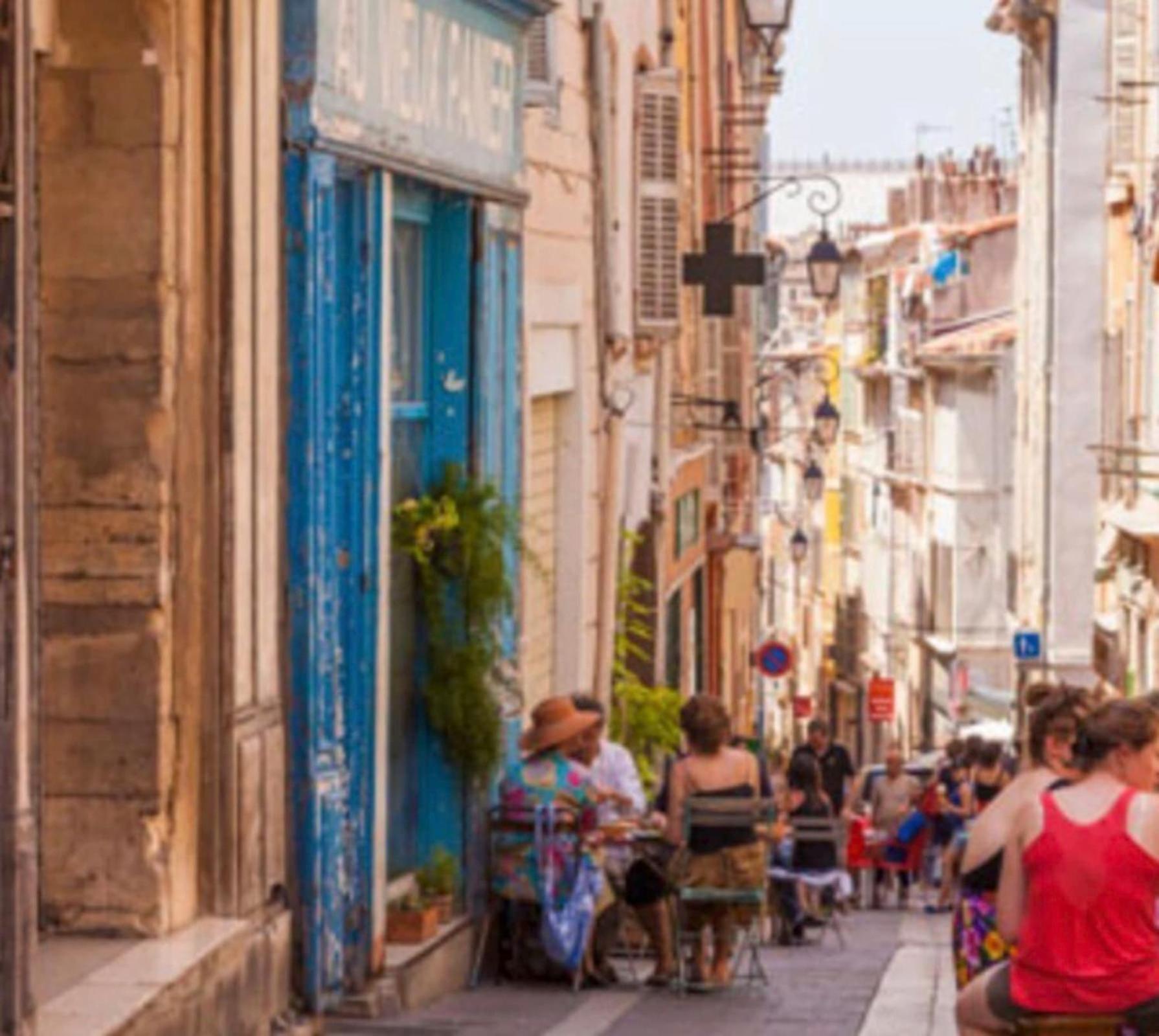 Ferienwohnung Entre Le Vieux Port Et Le Panier Marseilles Exterior foto